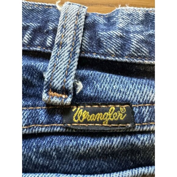 Wrangler Jeans Mens 36x30 Blue Stretch Western 947STR American Country Outdoor - Picture 10 of 13